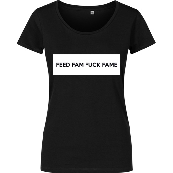 RoyaL RoyaL - FFFF T-Shirt Damenshirt schwarz