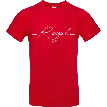 RoyaL RoyaL - King T-Shirt B&C EXACT 190 - Rot
