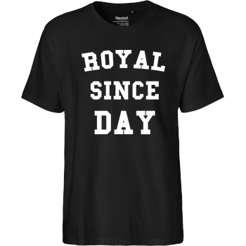 RoyaL RoyaL - RSD T-Shirt Fairtrade T-Shirt - schwarz