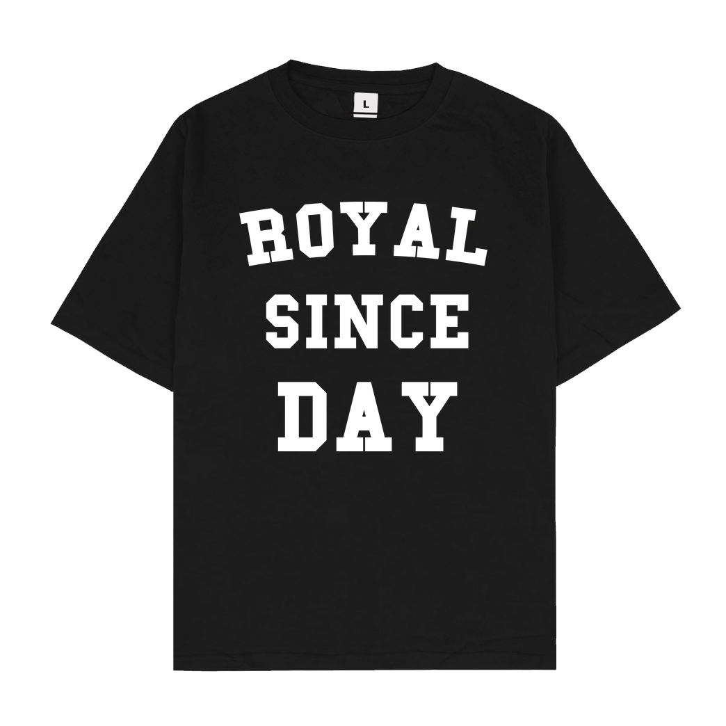 RoyaL RoyaL - RSD T-Shirt Oversize T-Shirt - Schwarz