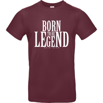 RuiN Ruin - Legend T-Shirt B&C EXACT 190 - Bordeaux