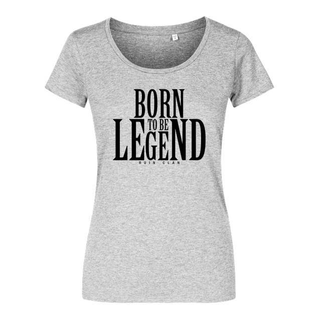 RuiN - Ruin - Legend - T-Shirt - Damenshirt heather grey