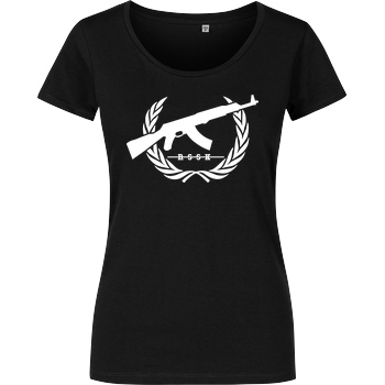 Russak Russak - AK T-Shirt Damenshirt schwarz
