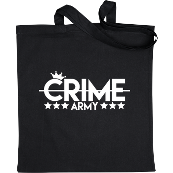 SandroCrime - Crime Army Stoffbeutel schwarz