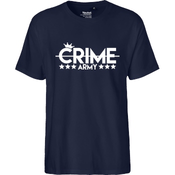 Sandro Crime SandroCrime - Crime Army T-Shirt Fairtrade T-Shirt - navy