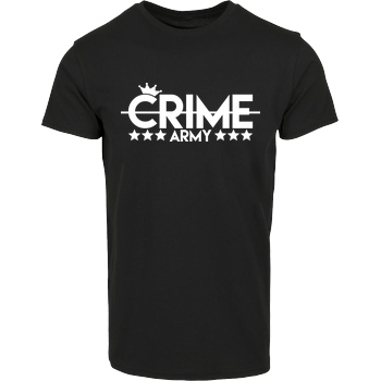 Sandro Crime SandroCrime - Crime Army T-Shirt Hausmarke T-Shirt  - Schwarz