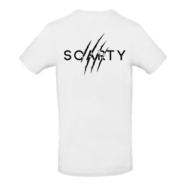 scarty - Scarty - Basic - T-Shirt - B&C EXACT 190 - Weiß