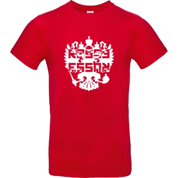 Scenzah Scenzah - Rasse Russe T-Shirt B&C EXACT 190 - Rot