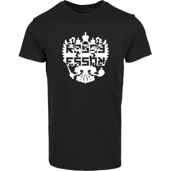 Scenzah Scenzah - Rasse Russe T-Shirt Hausmarke T-Shirt  - Schwarz