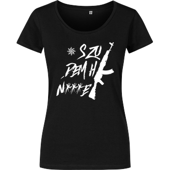 Scenzah Scenzah - SzudemH T-Shirt Damenshirt schwarz