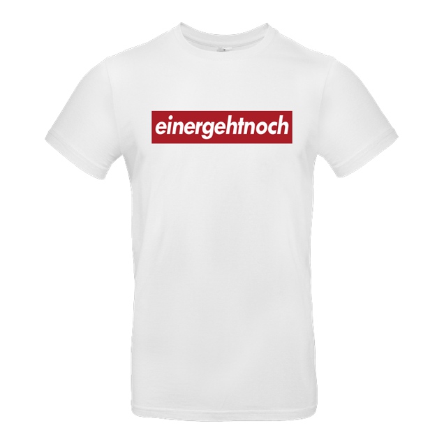 schmittywersonst - schmittywersonst - einergehtnoch - T-Shirt - B&C EXACT 190 - Weiß
