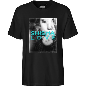 schmittywersonst schmittywersonst - Love Shisha T-Shirt Fairtrade T-Shirt - schwarz