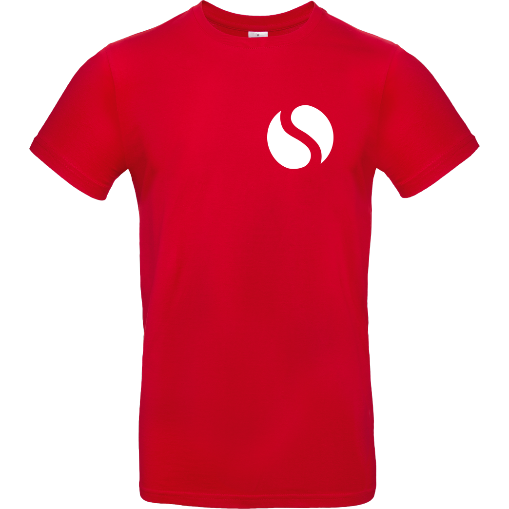 schmittywersonst schmittywersonst - S Logo T-Shirt B&C EXACT 190 - Rot