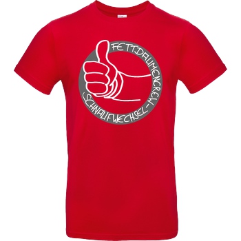 Schnaufwechsel Schnaufwechsel - Logo T-Shirt B&C EXACT 190 - Rot