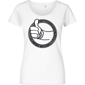 Schnaufwechsel Schnaufwechsel - Logo T-Shirt Damenshirt weiss