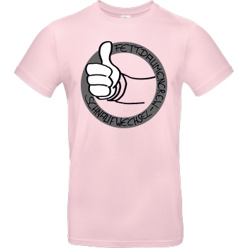 Schnaufwechsel Schnaufwechsel - Logo T-Shirt B&C EXACT 190 - Rosa