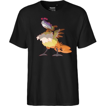 Sephiron Sephiron - GMAX GURGL SHINY T-Shirt Fairtrade T-Shirt - schwarz
