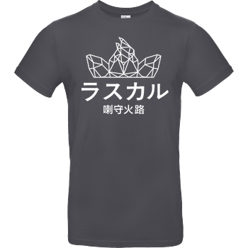 Sephiron Sephiron - Japan Schlingel Block T-Shirt B&C EXACT 190 - Dark Grey