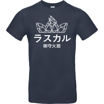 Sephiron Sephiron - Japan Schlingel Block T-Shirt B&C EXACT 190 - Navy
