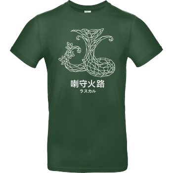 Sephiron Sephiron - Mokuba 02 T-Shirt B&C EXACT 190 - Flaschengrün