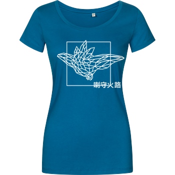 Sephiron Sephiron - Pampers 1 T-Shirt Damenshirt petrol
