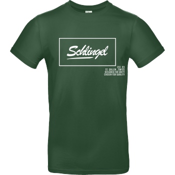 Sephiron Sephiron - Schlingel T-Shirt B&C EXACT 190 - Flaschengrün