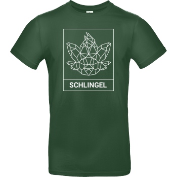 Sephiron Sephiron - Schlingel Kasten T-Shirt B&C EXACT 190 - Flaschengrün