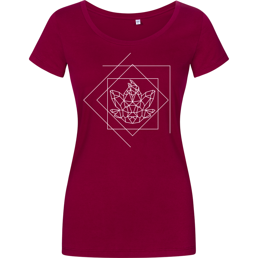 Sephiron Sephiron - Schlingel Lines T-Shirt Damenshirt berry