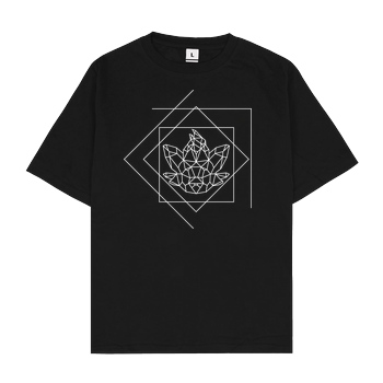 Sephiron Sephiron - Schlingel Lines T-Shirt Oversize T-Shirt - Schwarz
