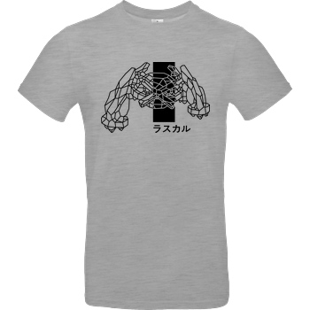None Sephiron - Vision black T-Shirt B&C EXACT 190 - heather grey