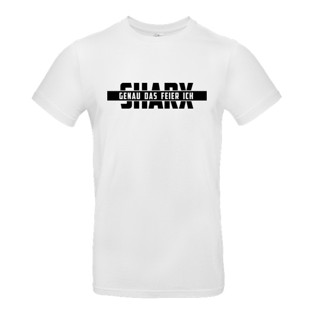 Sharx - Sharx - Logo Black - T-Shirt - B&C EXACT 190 - Weiß