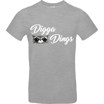 Shlorox Shlorox - Digga Dings T-Shirt B&C EXACT 190 - heather grey