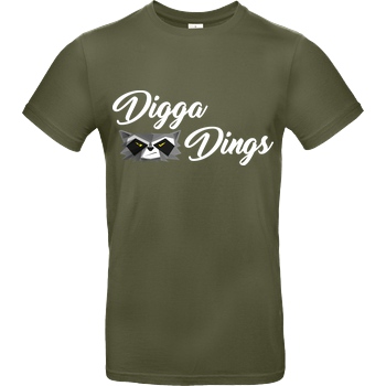 Shlorox Shlorox - Digga Dings T-Shirt B&C EXACT 190 - Khaki