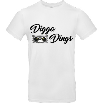 Shlorox Shlorox - Digga Dings T-Shirt B&C EXACT 190 - Weiß
