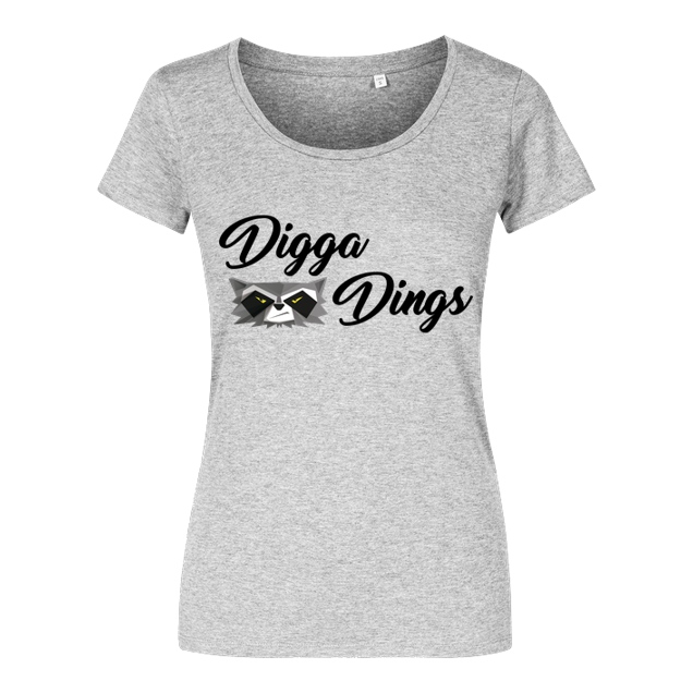 Shlorox - Shlorox - Digga Dings - T-Shirt - Damenshirt heather grey