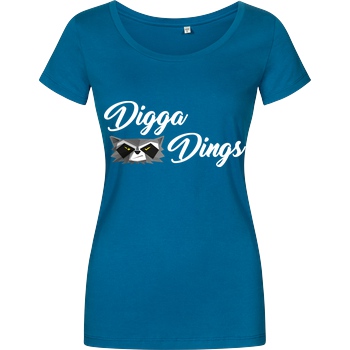 Shlorox Shlorox - Digga Dings T-Shirt Damenshirt petrol