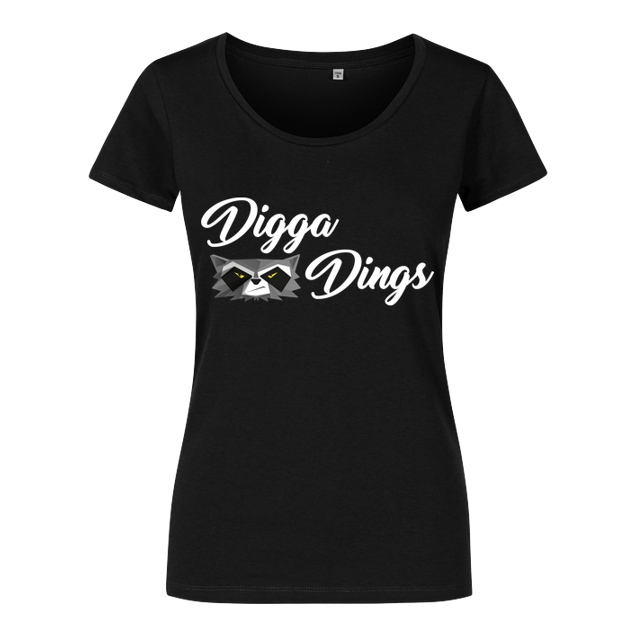 Shlorox - Shlorox - Digga Dings - T-Shirt - Damenshirt schwarz