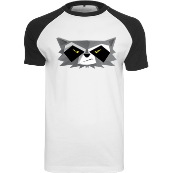 Shlorox Shlorox - Logo T-Shirt Raglan-Shirt weiß