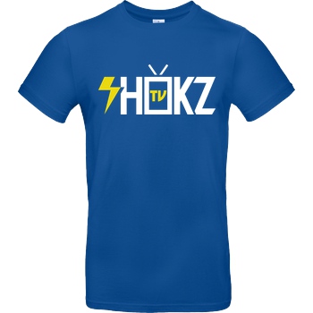 shokzTV shokzTV - Logo T-shirt T-Shirt B&C EXACT 190 - Royal