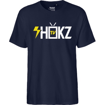 shokzTV shokzTV - Logo T-shirt T-Shirt Fairtrade T-Shirt - navy