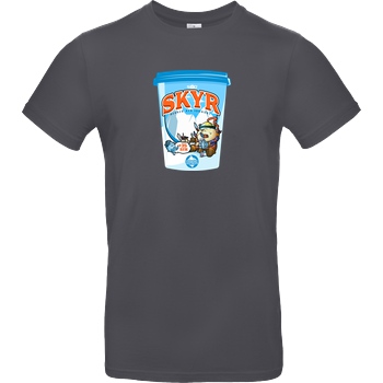 shokzTV shokzTV - Skyr T-shirt T-Shirt B&C EXACT 190 - Dark Grey