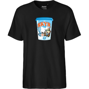 shokzTV shokzTV - Skyr T-shirt T-Shirt Fairtrade T-Shirt - schwarz