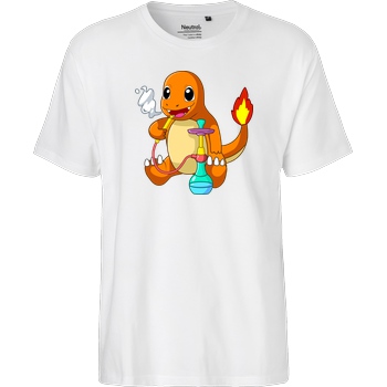 ShortByte ShortByte - ShishaGlu T-Shirt Fairtrade T-Shirt - weiß