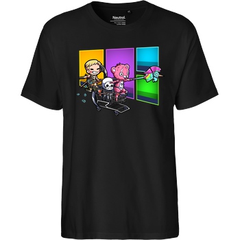Snoxh Snoxh - FN Daily Shop T-Shirt Fairtrade T-Shirt - schwarz