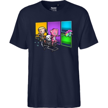 Snoxh Snoxh - FN Daily Shop T-Shirt Fairtrade T-Shirt - navy