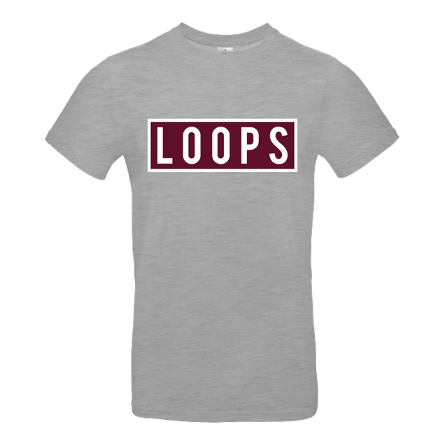 Sonny Loops - Sonny Loops - Square - T-Shirt - B&C EXACT 190 - heather grey