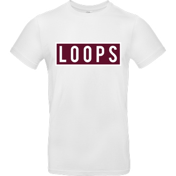 Sonny Loops Sonny Loops - Square T-Shirt B&C EXACT 190 - Weiß