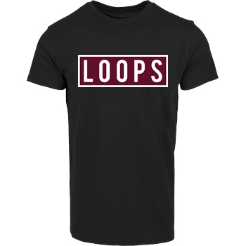Sonny Loops Sonny Loops - Square T-Shirt Hausmarke T-Shirt  - Schwarz