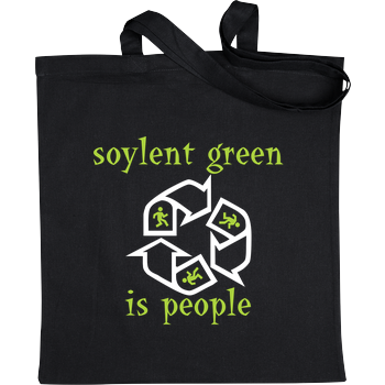 Soylent Green is people Stoffbeutel schwarz