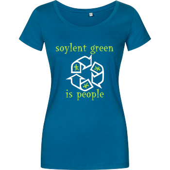 Soylent Green is people Damenshirt petrol